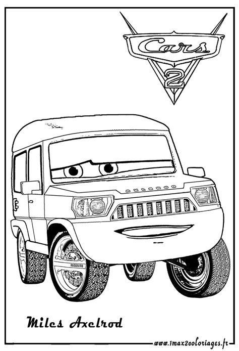 Coloring Pages For Cars 2
