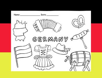 Coloring Pages For Germany