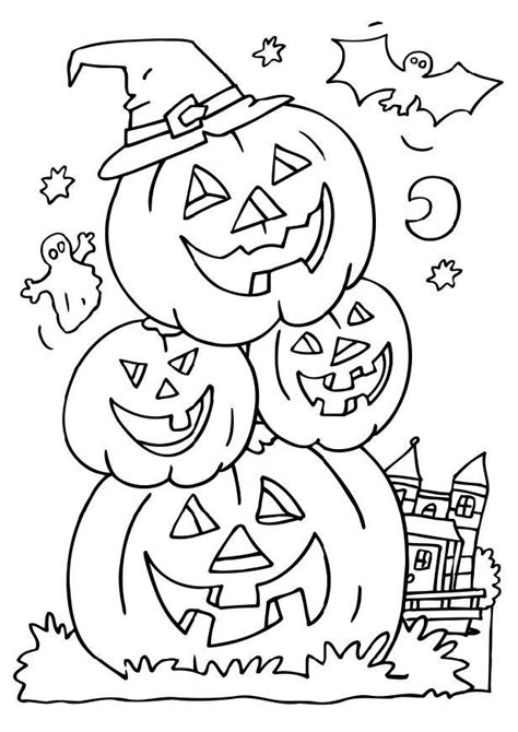 Coloring Pages For Halloween Printable
