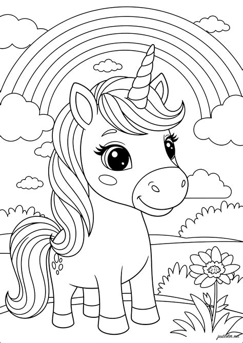 Coloring Pages For Unicorn