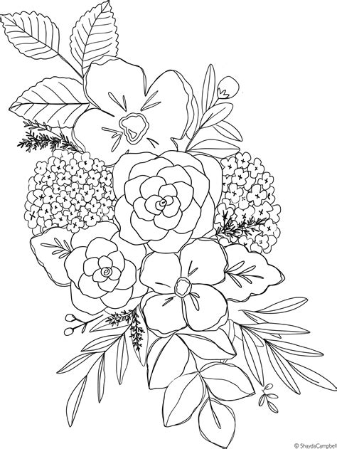 Coloring Pages For Watercolor