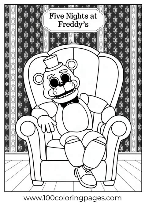 Coloring Pages Freddy