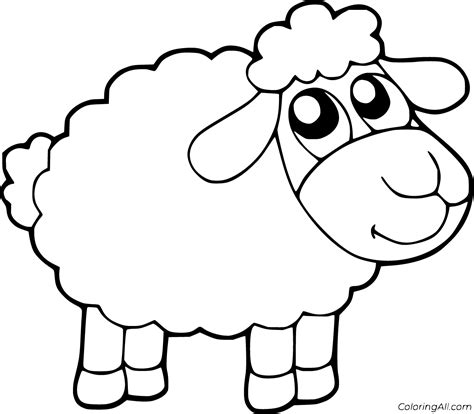 Coloring Pages Free Printable Sheep Coloring Pages