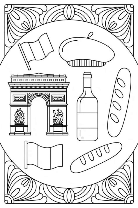 Coloring Pages Frenc