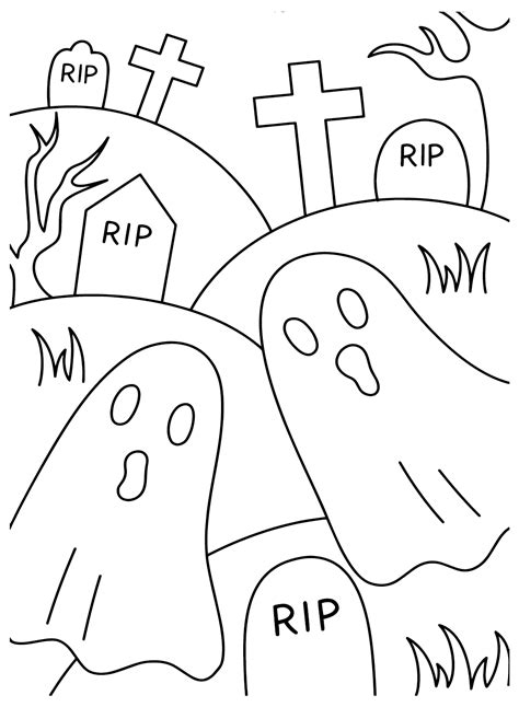 Coloring Pages Ghos