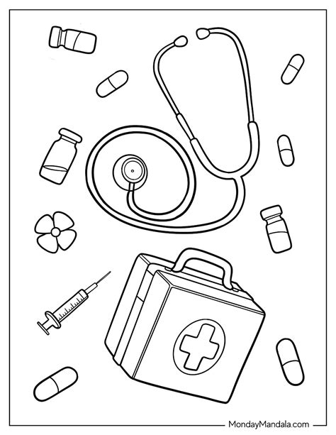 Optical Illusion Geometric Coloring Pages
