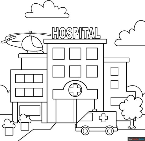Coloring Pages Hospita