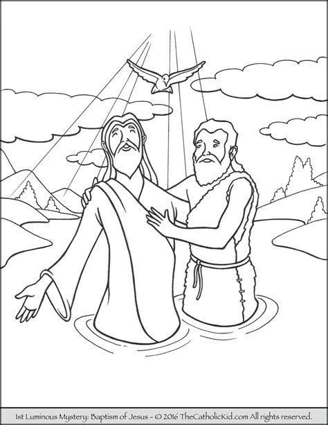 Coloring Pages John The Baptis
