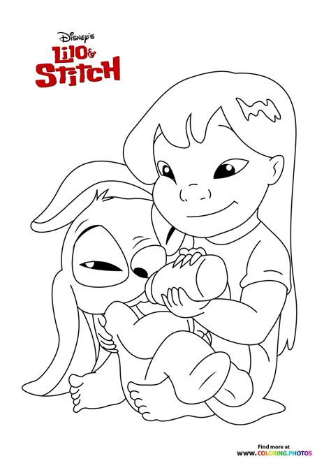 Coloring Pages Lilo And Stitc
