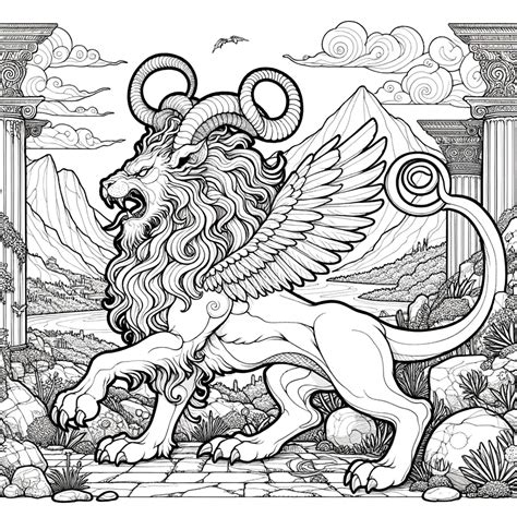 Coloring Pages Mythica