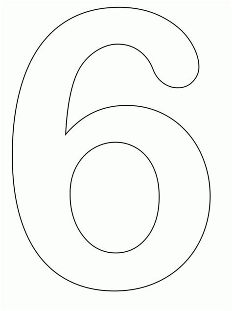 Coloring Pages Number 6
