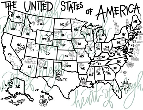 Coloring Pages Of America