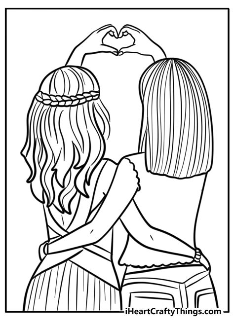 Coloring Pages Of Bffs
