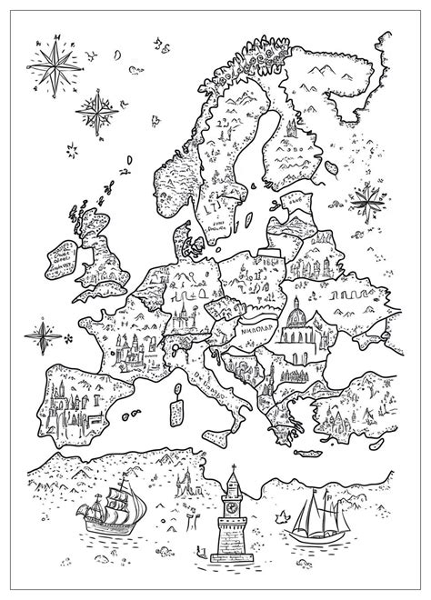 Printable Nature Coloring Pages