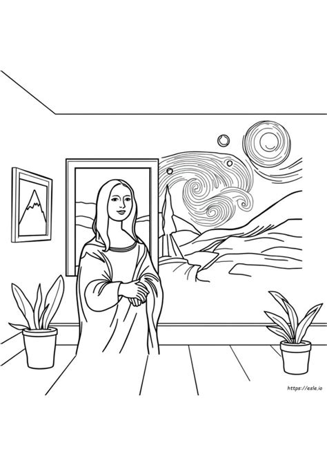Coloring Pages Of Famous Ar