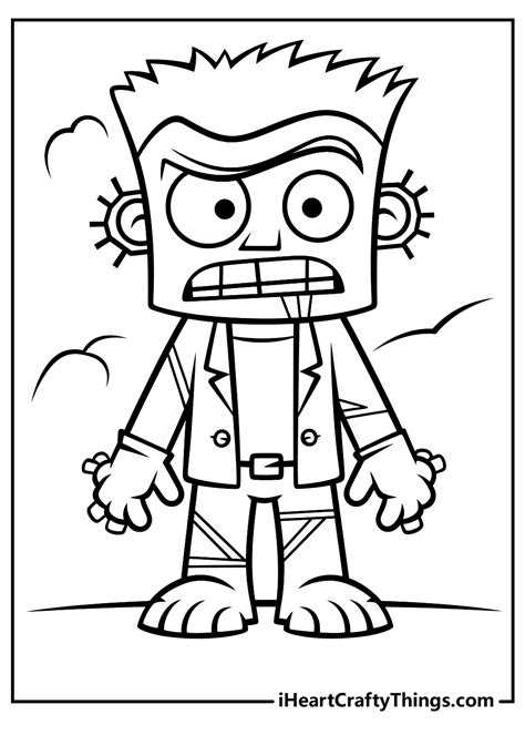 Coloring Pages Of Frankenstein Coloring Pages