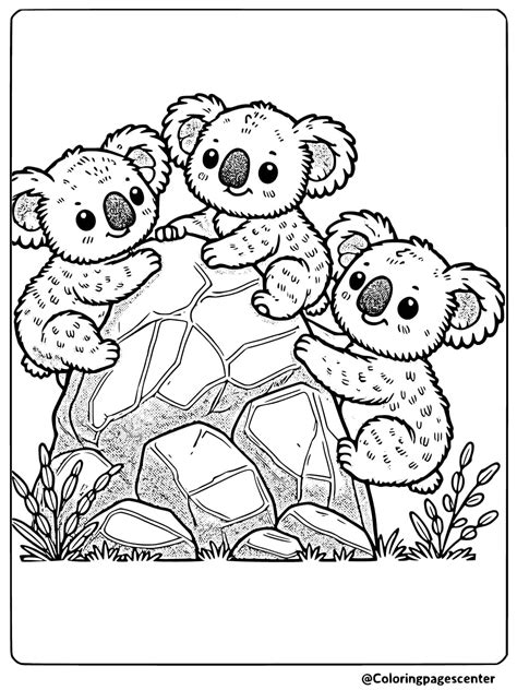 Coloring Pages Of Koalas Best Coloring Pages Collections