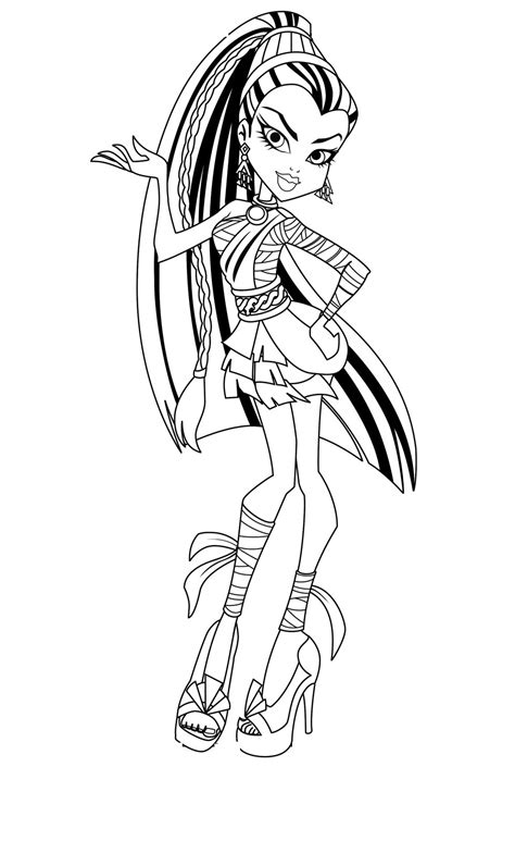 Coloring Pages Of Monster Hig