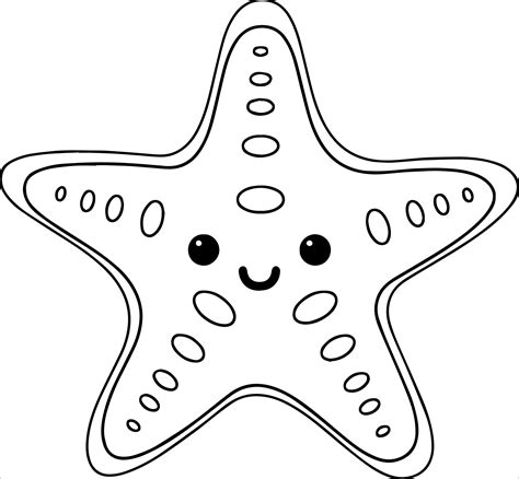 Coloring Pages Of Starfis