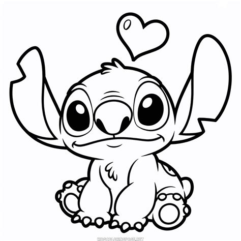 Coloring Pages Of Stitc