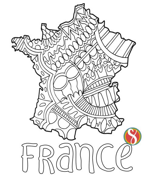 Coloring Pages On France Coloring Home