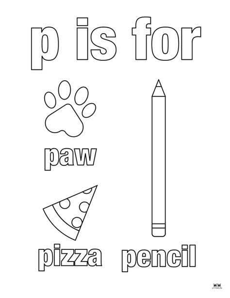 Coloring Pages P