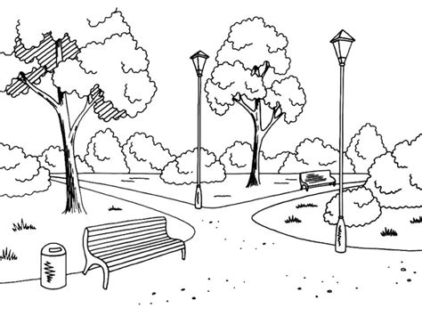 Coloring Pages Park