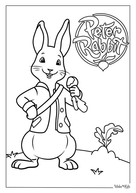 Coloring Pages Peter Rabbi