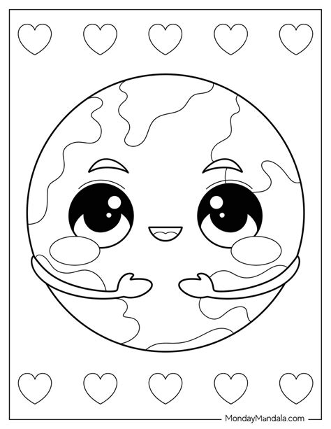 Coloring Pages Planet Ear
