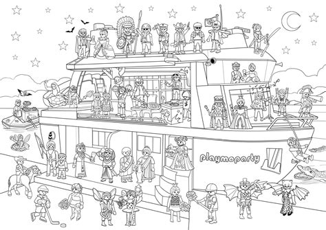 Coloring Pages Playmobi