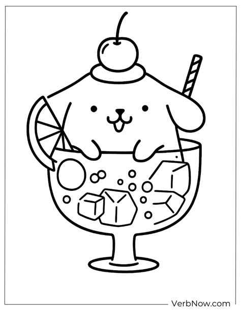 Coloring Pages Pompompurin