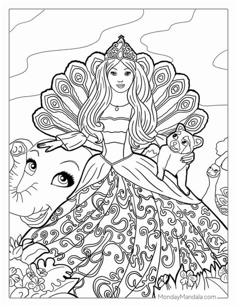 Coloring Pages Tiana