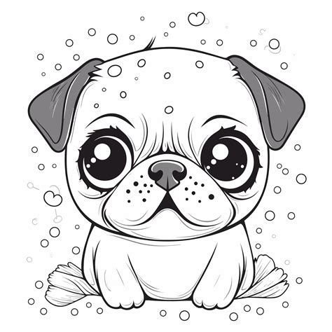 Coloring Pages Pug