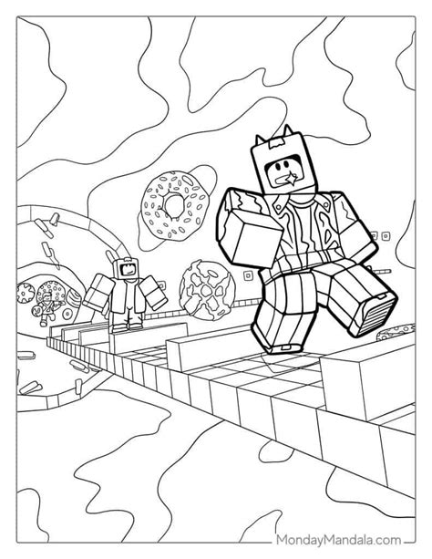 Coloring Pages Roblox. Print for free Ache O Gato, Activity Sheets For