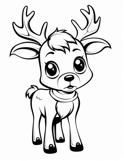 Coloring Pages Rudolp