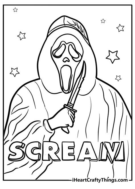 Coloring Pages Screa