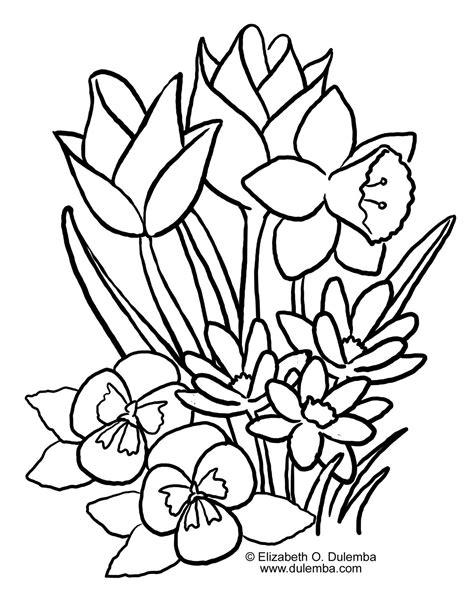 Coloring Pages Spring Coloring Pages 2011