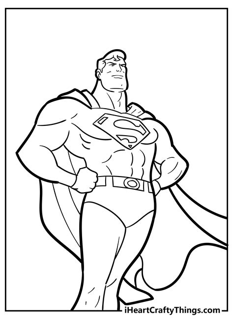 Coloring Pages Superman