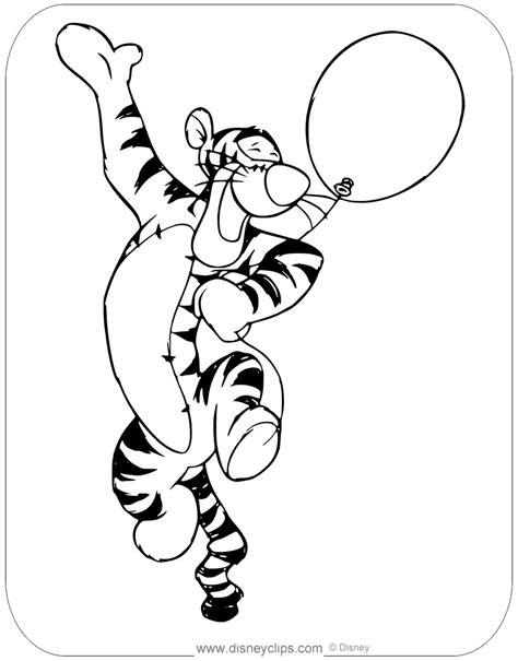 Coloring Pages Tigger