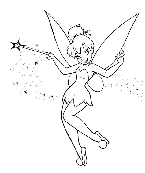 Coloring Pages Tinkerbe