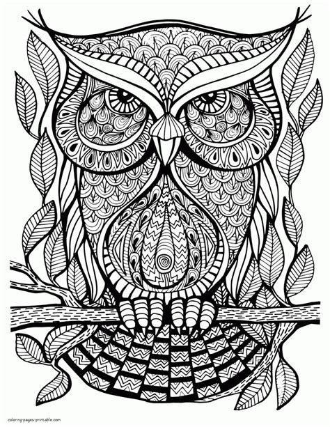 Coloring Pages To Print Adults