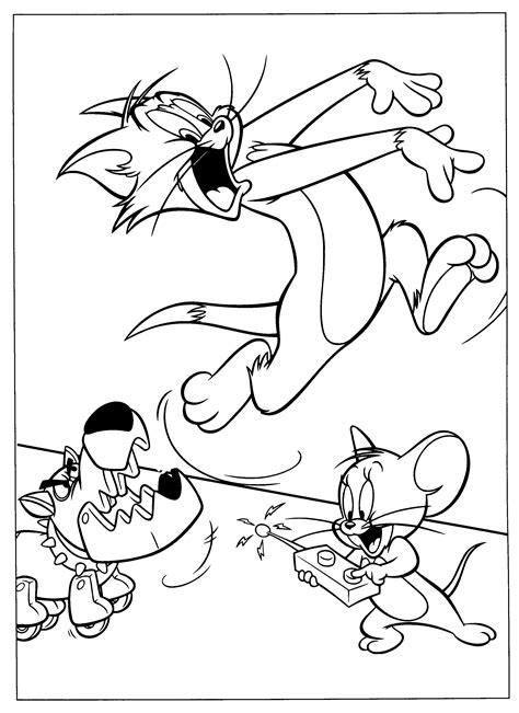Coloring Pages Tom And Jerry Coloring Pages