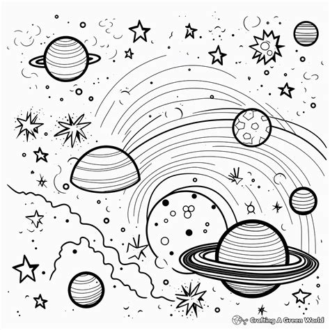 New Year Coloring Page