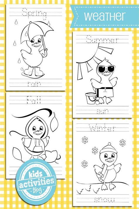 Coloring Pages Weather Preschool 97+ Best Free SVG File