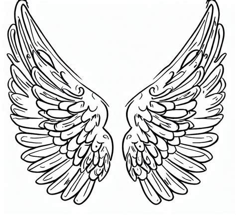 Coloring Pages Wings