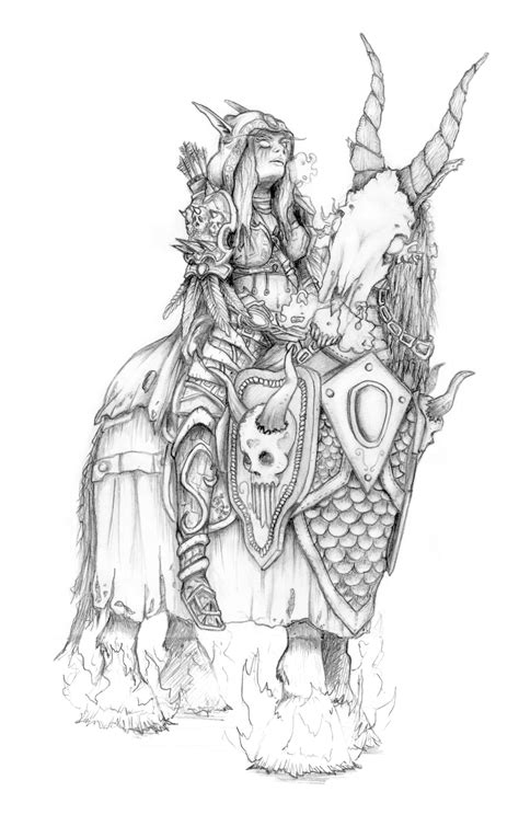 Coloring Pages World Of Warcraf