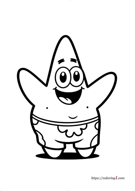 Coloring Patrick Star