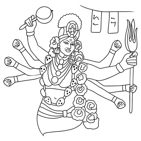 Coloring Picture Of A Goa
