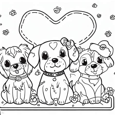 Coloring Picture Of Dogs