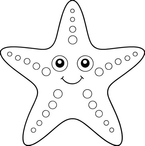 Coloring Pictures Of Starfis